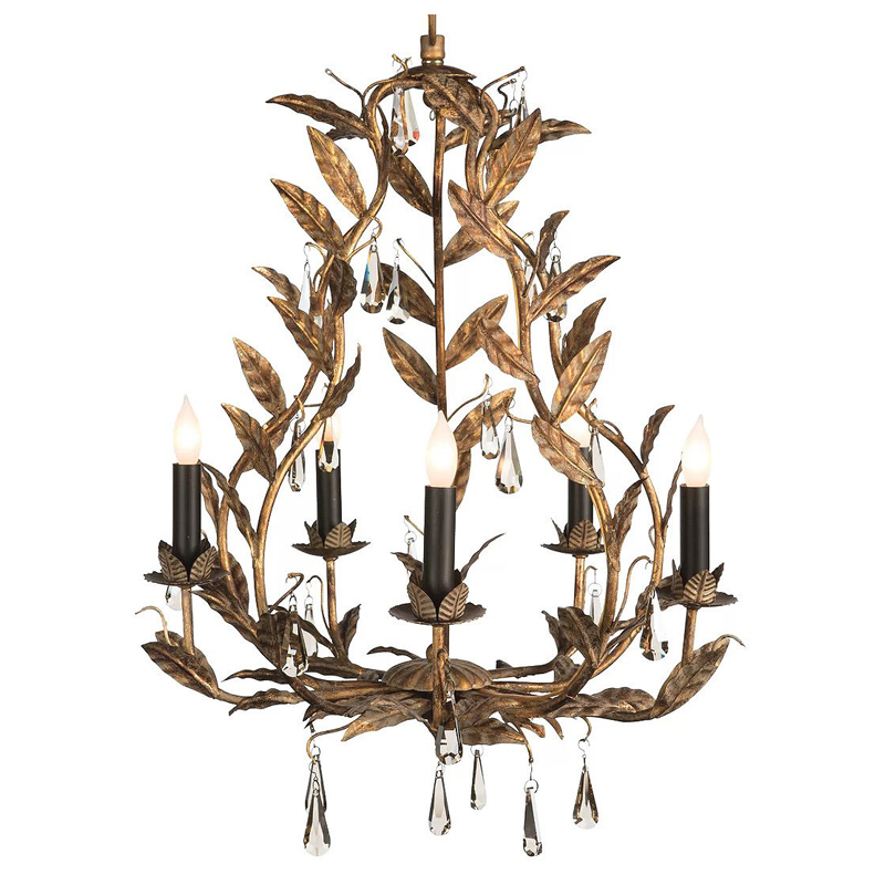 Люстра Onorada Chandelier antique gold Золотой в Омске | Loft Concept 