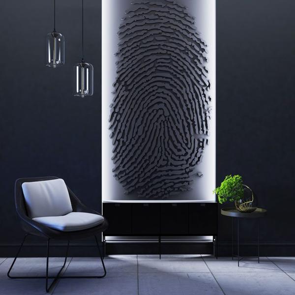 Барельеф FINGERPRINT  в Омске | Loft Concept 