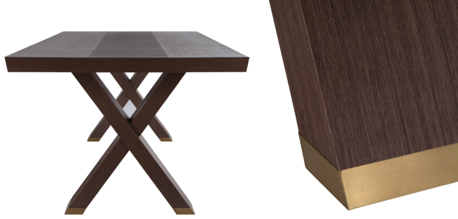 Стол обеденный Double X Dinning Table Стол обеденный Double X Dinning Table - Loft-Concept в Омске