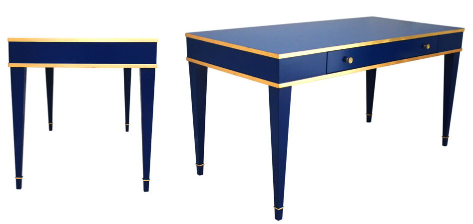 Письменный стол Kelly Desk Синий Письменный стол Kelly Desk Синий - Loft-Concept в Омске