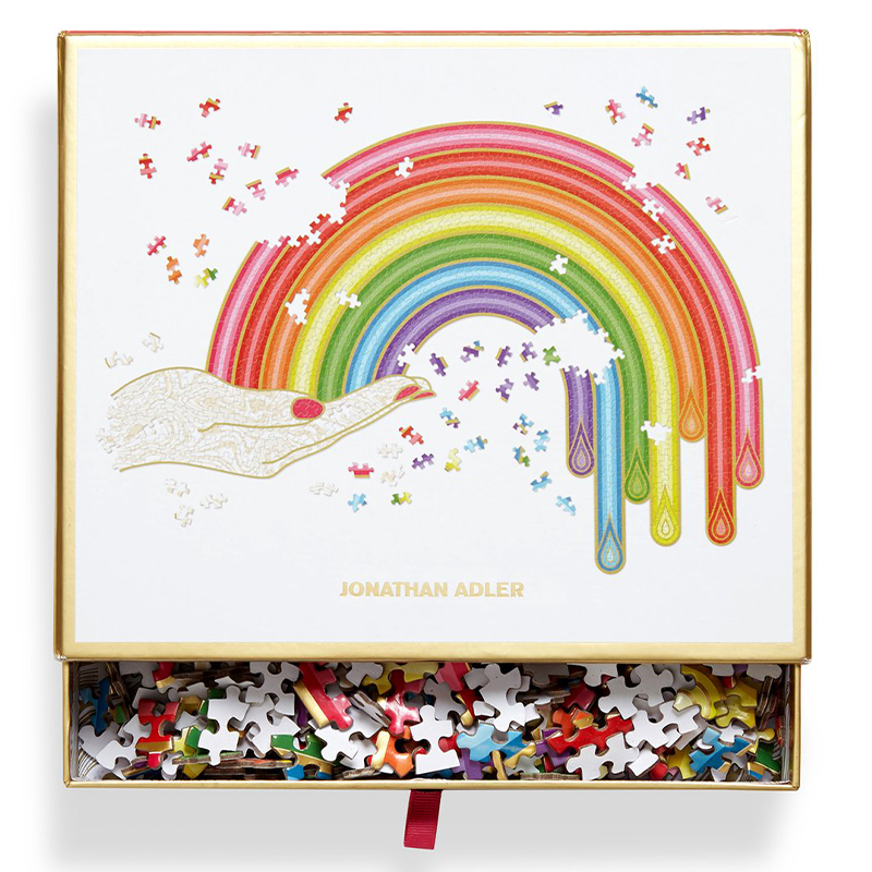 Пазлы RAINBOW HAND SHAPED PUZZLE Jonathan Adler Мульти в Омске | Loft Concept 