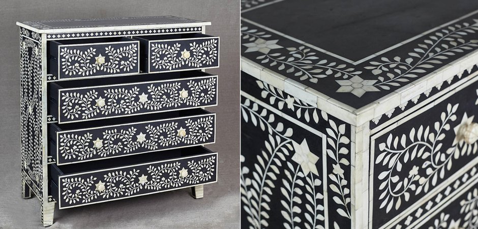 Комод Inlaid Bone Stars Комод Inlaid Bone Stars - Loft-Concept в Омске