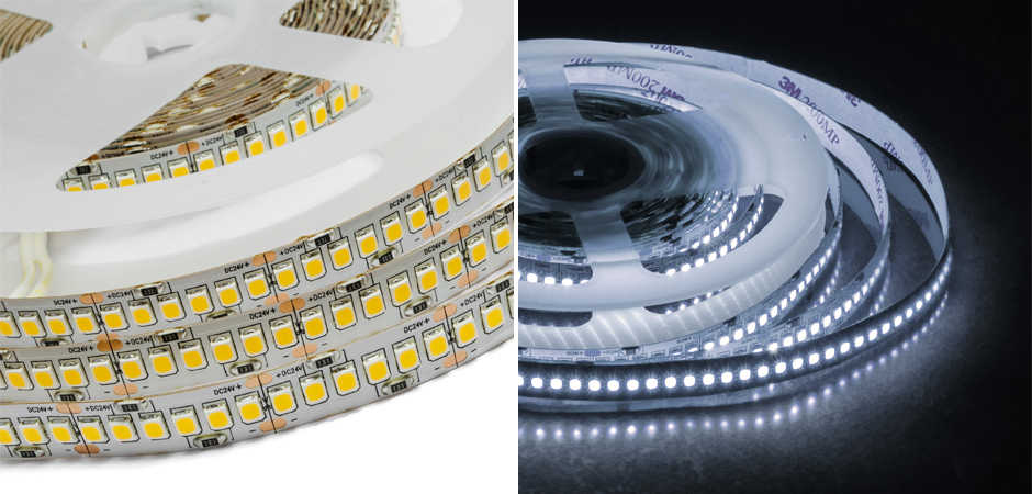 Светодиодная лента 26W/m 240LED/m 2835SMD 5м дневной белый Светодиодная лента 26W/m 240LED/m 2835SMD 5м дневной белый - Loft-Concept в Омске