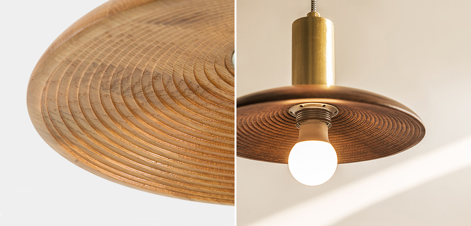 Подвесной светильник WOOD  Hanging Lamp - фото