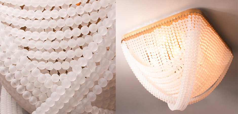 Люстра Cockle beaded ball ceiling lamp Люстра Cockle beaded ball ceiling lamp - Loft-Concept в Омске