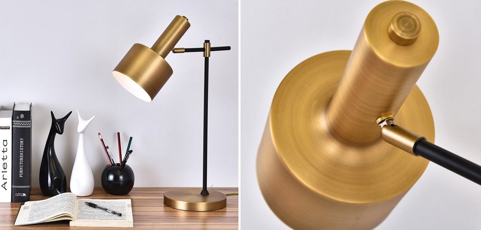 Настольная лампа Margarita Brass Table Lamp - Loft-Concept в Омске