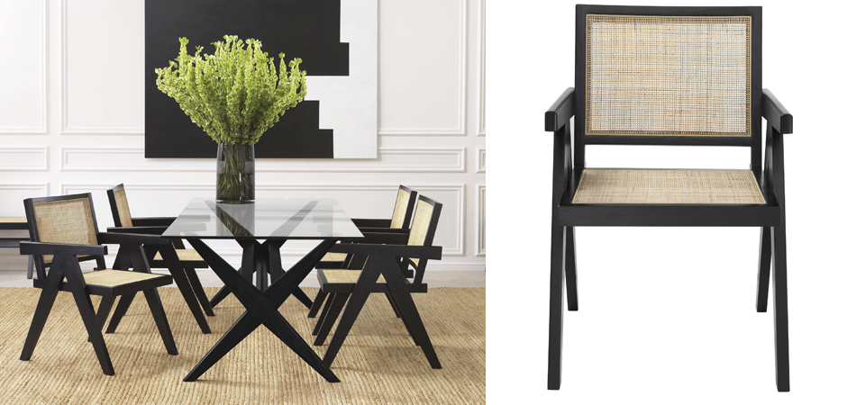 Стул Eichholtz Dining Chair Aristide black Стул Eichholtz Dining Chair Aristide black - Loft-Concept в Омске