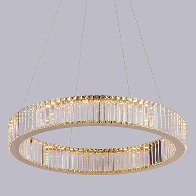 Люстра Crystal Shine Linda Gold Chandelier Золотой Прозрачный (Transparent) в Омске | Loft Concept 