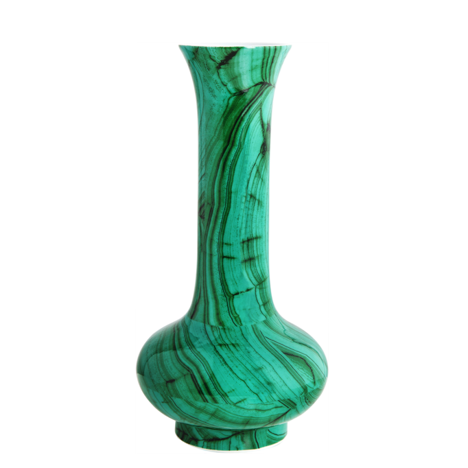 Ваза Malachite Vase vanessa Малахит в Омске | Loft Concept 