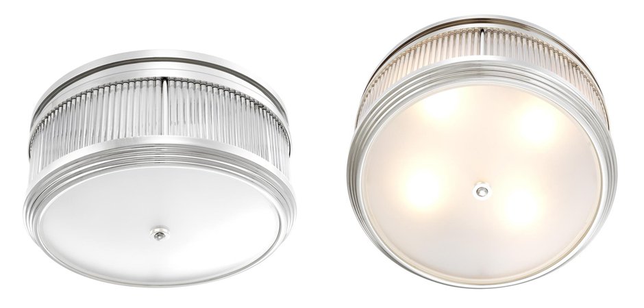 Потолочный светильник Ceiling Lamp Rousseau Nickel - Loft-Concept в Омске