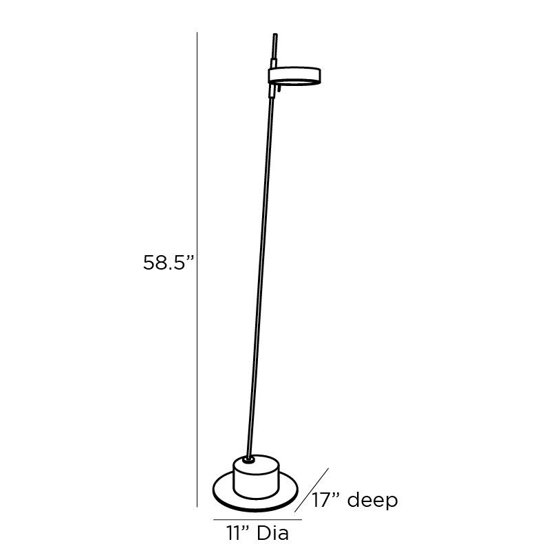 Торшер Arteriors PARK FLOOR LAMP в Омске