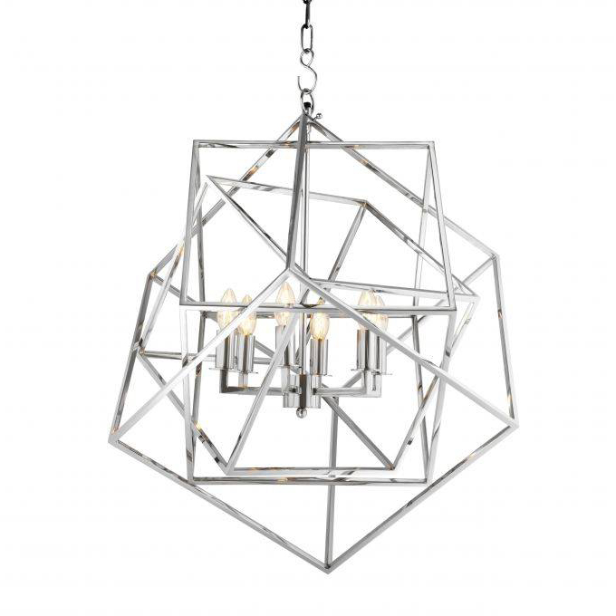 Eichholtz Lantern Matrix Nickel Никель в Омске | Loft Concept 