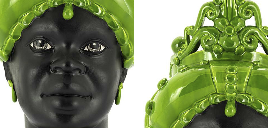 Ваза VASE MORO LADY MED. MAT Green Ваза VASE MORO LADY MED. MAT Green - Loft-Concept в Омске