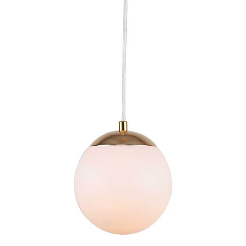 Подвесной светильник Amalthea Hanging Lamp Золотой Белый в Омске | Loft Concept 