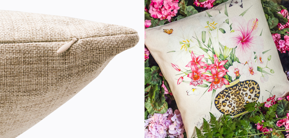 Декоративная подушка Hibiscus and Orchids Pillow Декоративная подушка Hibiscus and Orchids Pillow - Loft-Concept в Омске