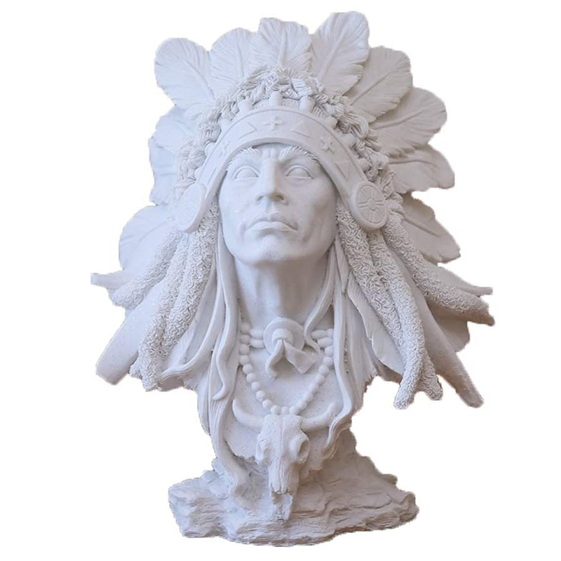 Native american indian figurine A Белый в Омске | Loft Concept 