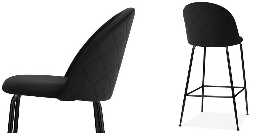 Барный стул Vendramin Bar Stool black Барный стул Vendramin Bar Stool black - Loft-Concept в Омске