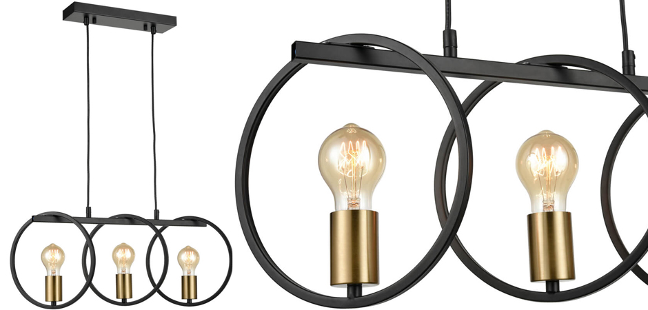 Люстра Loft Rings Ligh 3 Люстра Loft Rings Ligh 3 - Loft-Concept в Омске