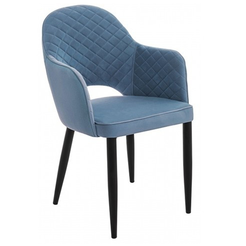 Стул Sharron Chair blue Синий Черный в Омске | Loft Concept 