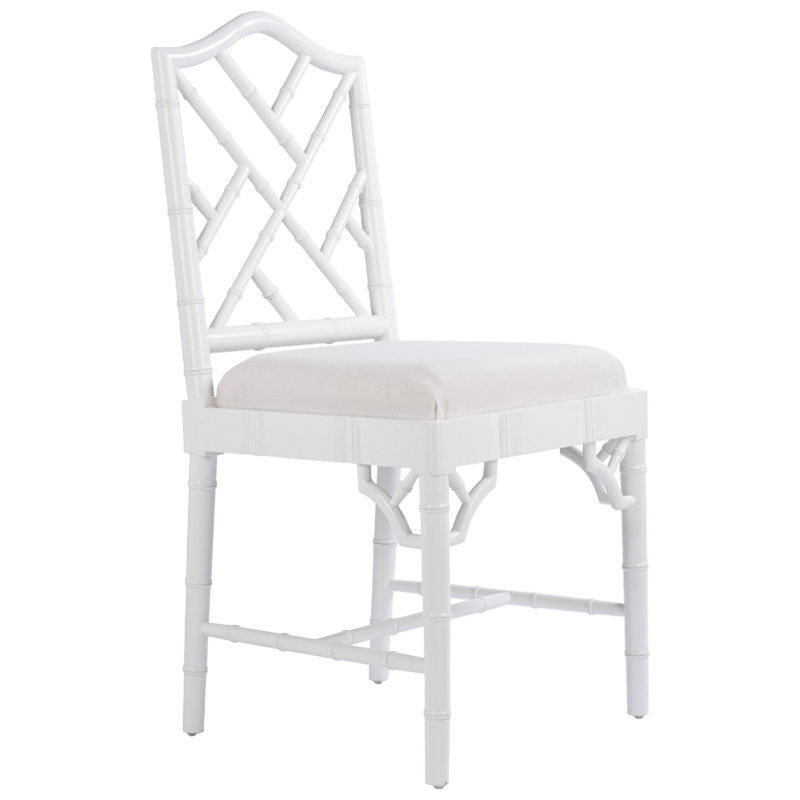 White Chippendale Chair Белый в Омске | Loft Concept 