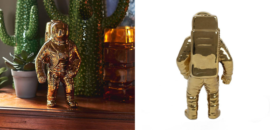 Ваза Seletti Cosmic Diner Starman Gold Ваза Seletti Cosmic Diner Starman Gold - Loft-Concept в Омске
