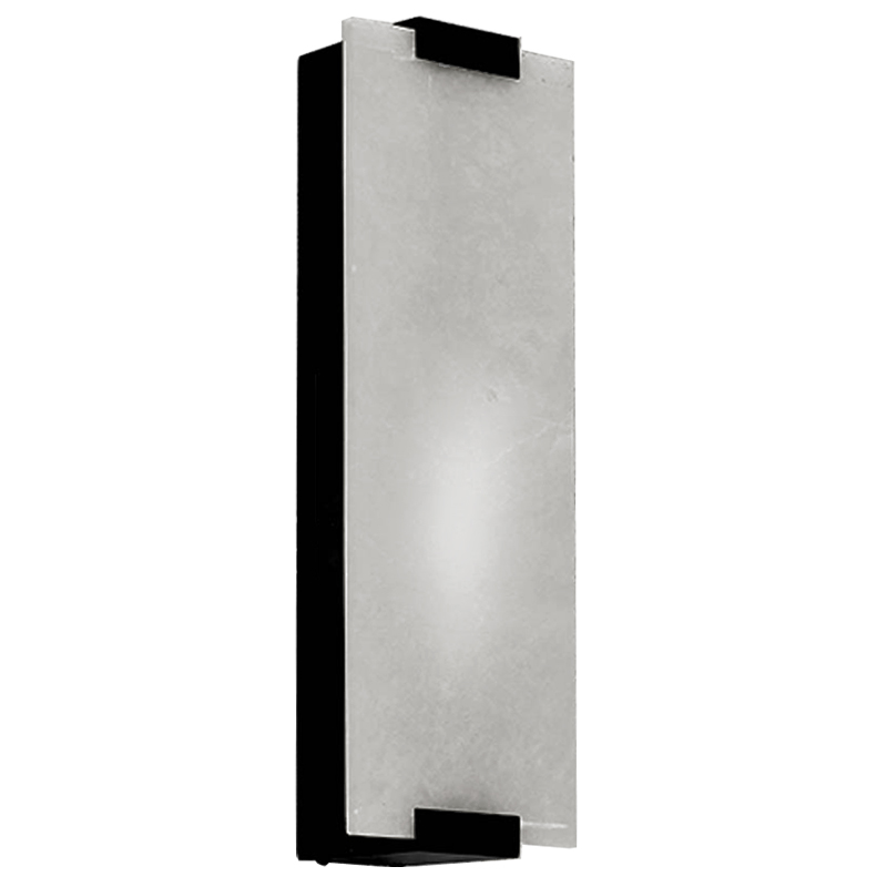 Бра Marble Rectangle Wall Lamp Black Черный в Омске | Loft Concept 