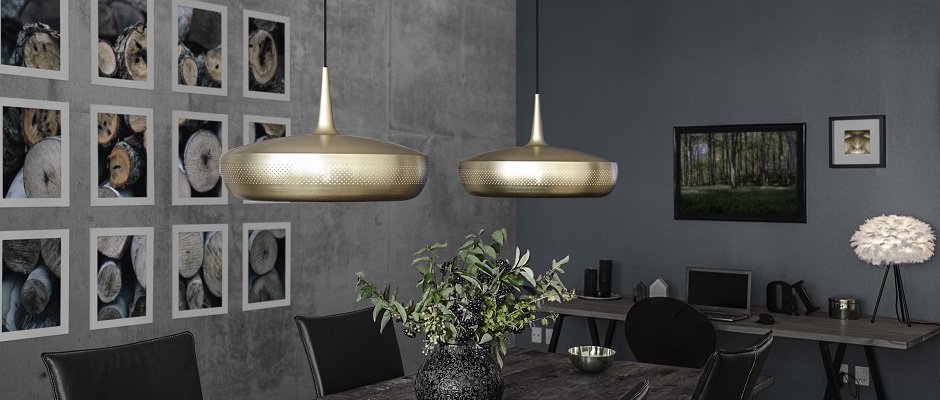 Подвесной светильник UFO Brass - фото №1