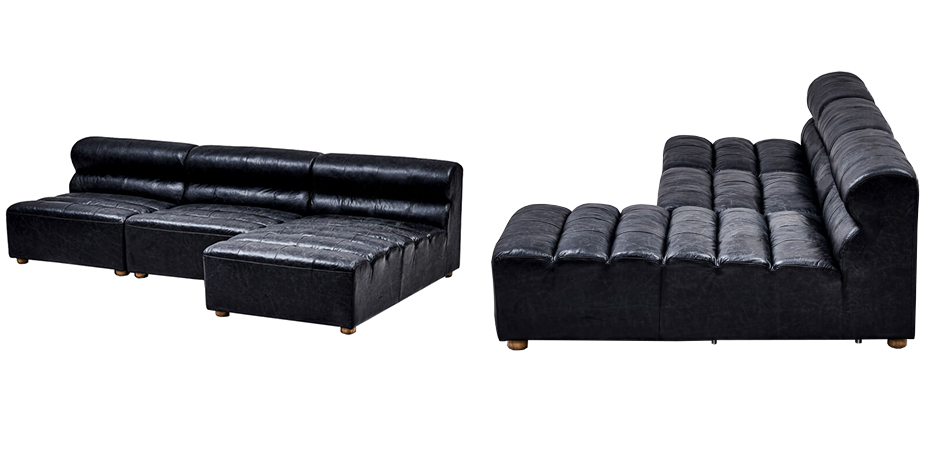 Диван Veronica Leather Sofa - Loft-Concept в Омске
