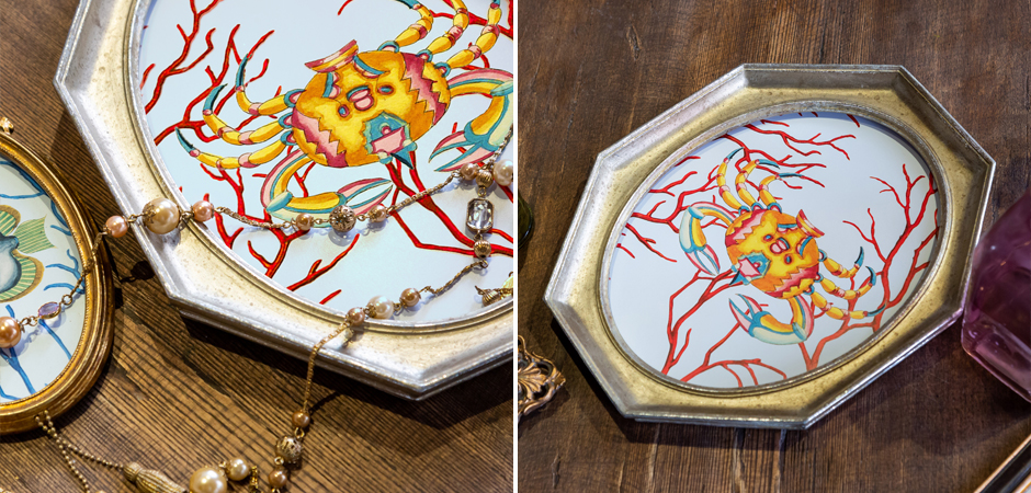 Картина Crab in Coral - Loft-Concept в Омске