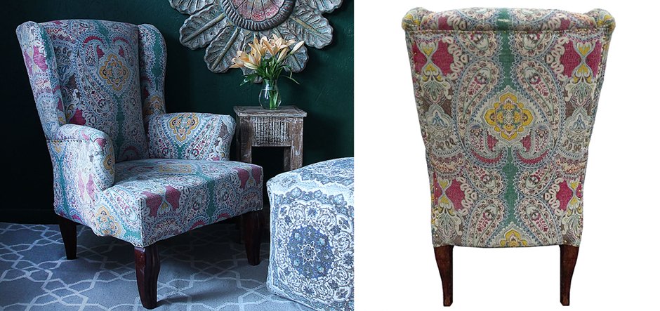 Кресло с орнаментом Paisley Chair Кресло с орнаментом Paisley Chair - Loft-Concept в Омске