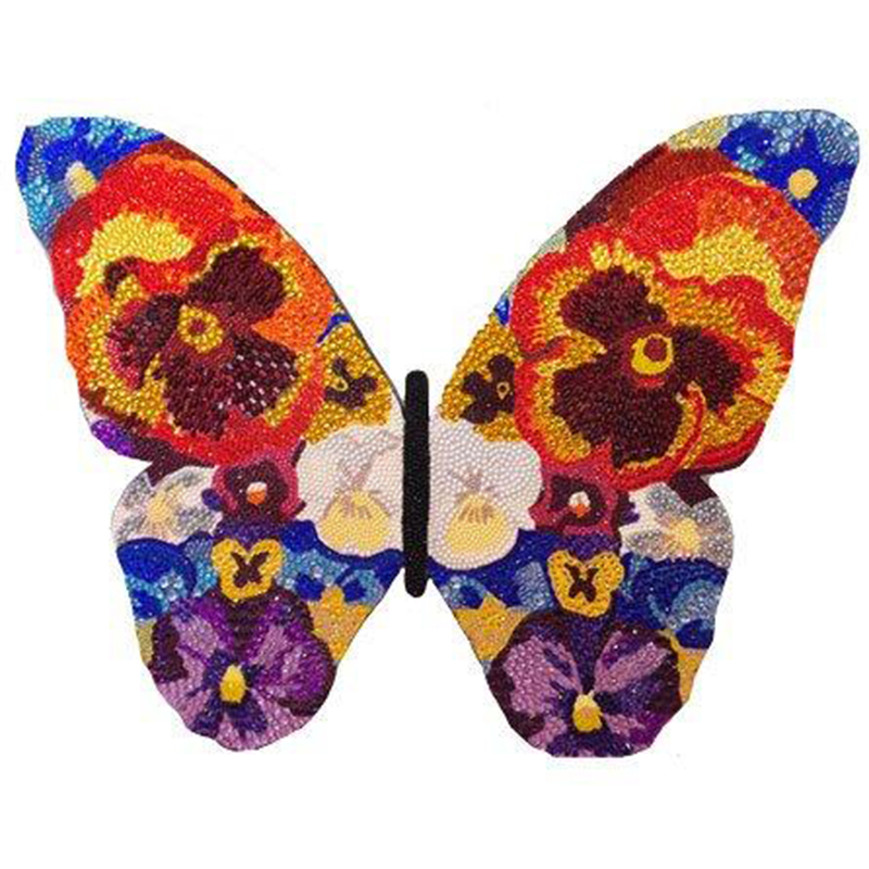 Картина “Pansy Bedazzled Butterfly Cut Out” Мульти в Омске | Loft Concept 