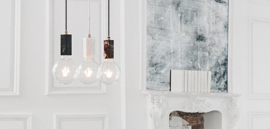 Подвесной светильник MARMOR TROM Bianco Подвесной светильник MARMOR TROM Bianco - Loft-Concept в Омске