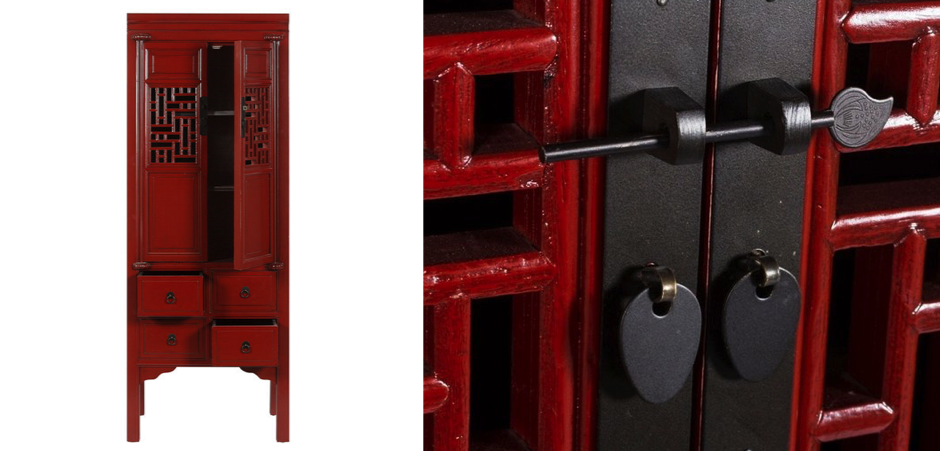 Шкаф Chinese Prison Red Шкаф Chinese Prison Red - Loft-Concept в Омске