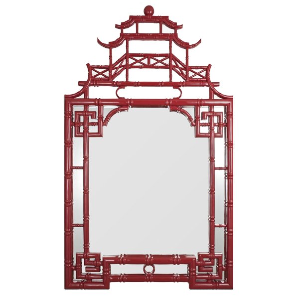 Зеркало Pagoda Mirror Red  в Омске | Loft Concept 