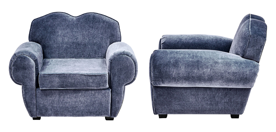 Кресло Braganza Chair Dusty Blueberry Кресло Braganza Chair Dusty Blueberry - Loft-Concept в Омске