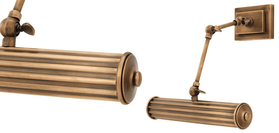 Бра Eichholtz Wall Lamp Luca S Brass - Loft-Concept в Омске