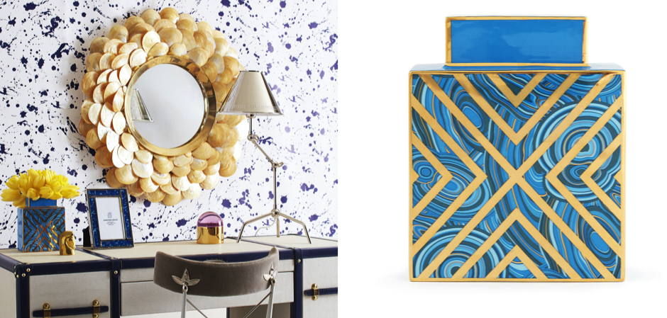 Jonathan Adler MALACHITE X VASE Jonathan Adler MALACHITE X VASE - Loft-Concept в Омске