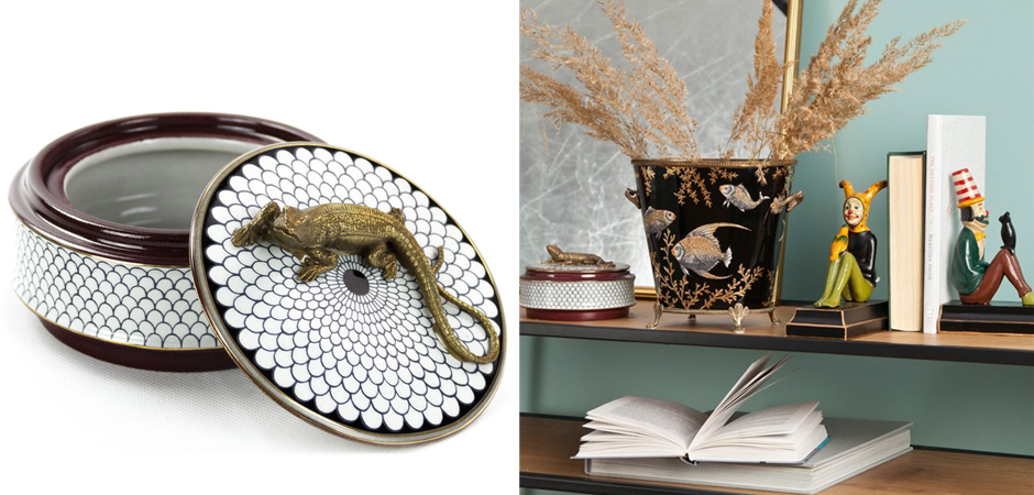 Шкатулка Box Bronze Lizard - Loft-Concept в Омске