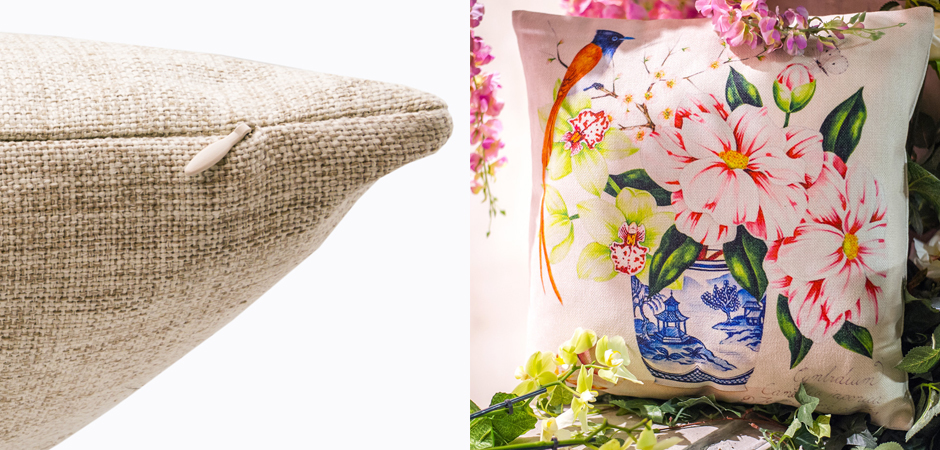 Декоративная подушка Camellias Pillow Декоративная подушка Camellias Pillow - Loft-Concept в Омске