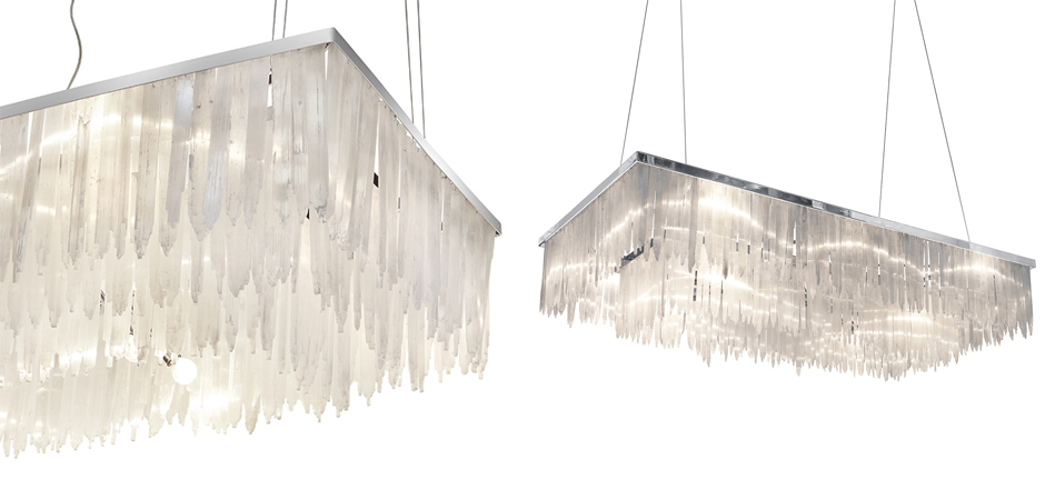 Люстра LAMP SELENITE RECT chromium 160 Люстра LAMP SELENITE RECT chromium 160 - Loft-Concept в Омске