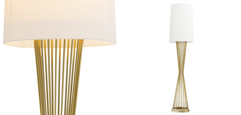 Торшер Eichholtz Floor Lamp Holmes Торшер Eichholtz Floor Lamp Holmes - Loft-Concept в Омске