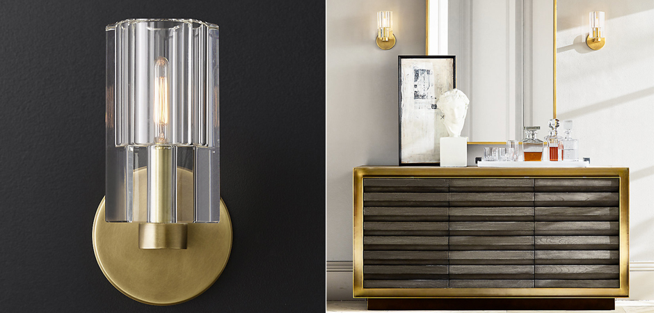 Бра Restoration Hardware Arcachon Single Sconce Бра Restoration Hardware Arcachon Single Sconce - Loft-Concept в Омске