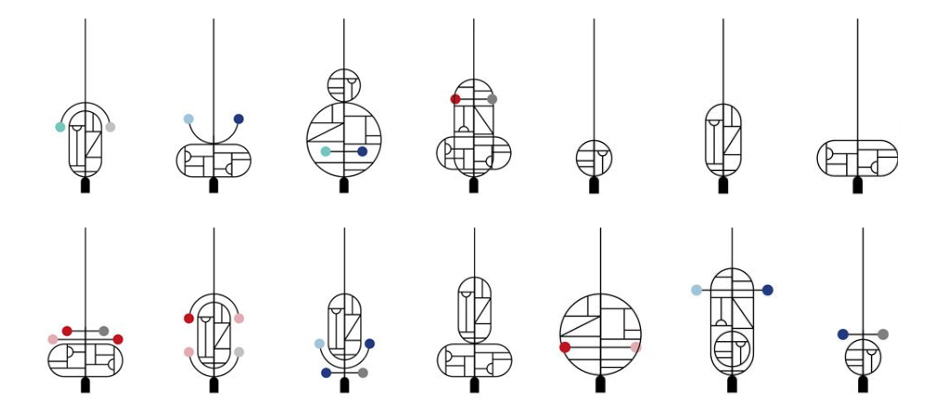 Подвесной Светильник Lines & Dots Home Adventures LD01 - фото №2