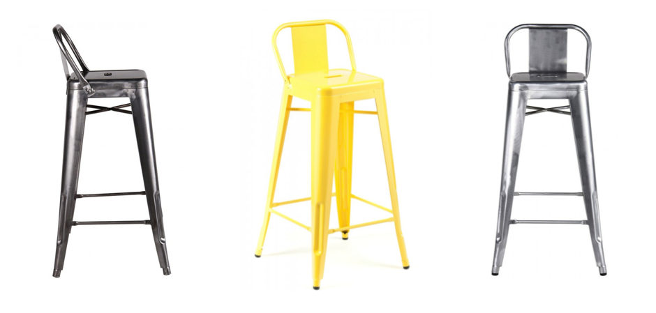 Барный стул Tolix Bar Stool 75 Backed Барный стул Tolix Bar Stool 75 Backed - Loft-Concept в Омске