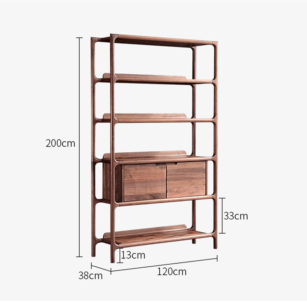Стеллаж в гостиную для книг Moon Walnut Furniture Стеллаж в гостиную для книг Moon Walnut Furniture в Омске