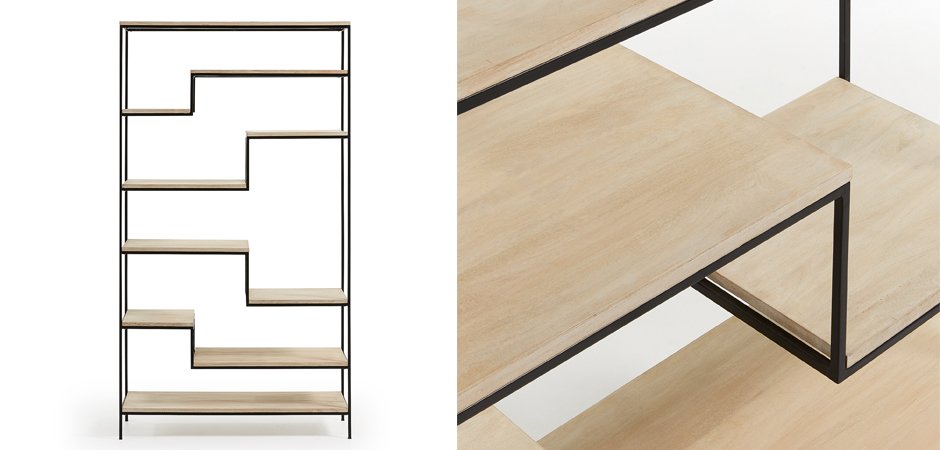 Стеллаж Metal Geometry Squares Стеллаж Metal Geometry Squares - Loft-Concept в Омске