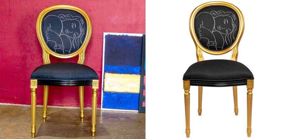 Стул White Silhouette Mother Stool - Loft-Concept в Омске