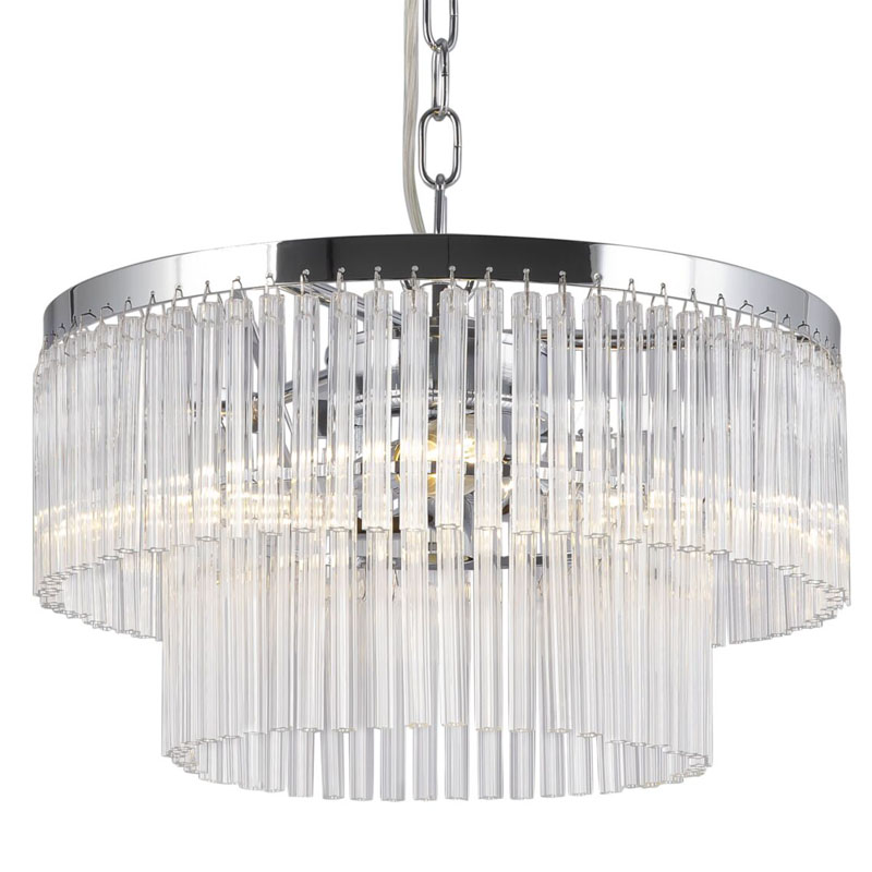 Люстра Olimpa Chandelier chrome 35 Хром в Омске | Loft Concept 