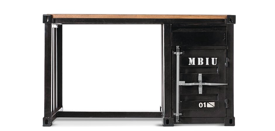 Письменный стол Metal & Oak Sea Container Desk - Loft-Concept в Омске