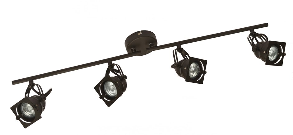 Спот Loft spotlight black four Спот Loft spotlight black four - Loft-Concept в Омске